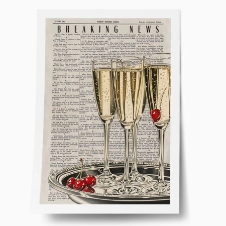 Πόστερ TRENDY CHAMPAGNE - Food & Drink Sticky 1