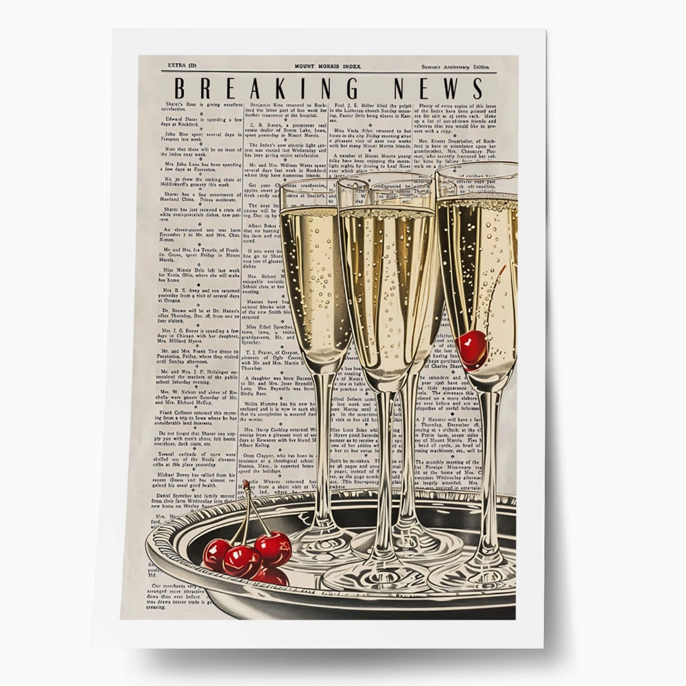 Πόστερ TRENDY CHAMPAGNE
