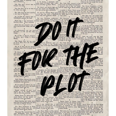 Πόστερ TRENDY DO IT FOR THE PLOT - Φρασεις - Κείμενο Sticky 3