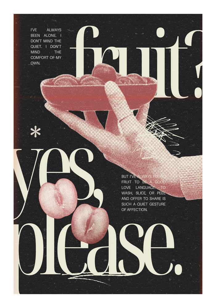 Πόστερ RETRO TRENDY FRUIT