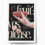 Πόστερ RETRO TRENDY FRUIT