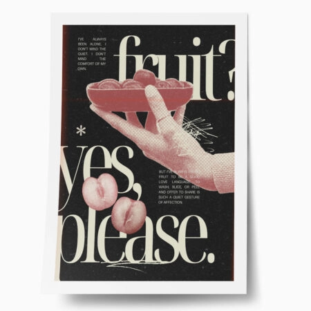 Πόστερ RETRO TRENDY FRUIT - Food & Drink Sticky 1