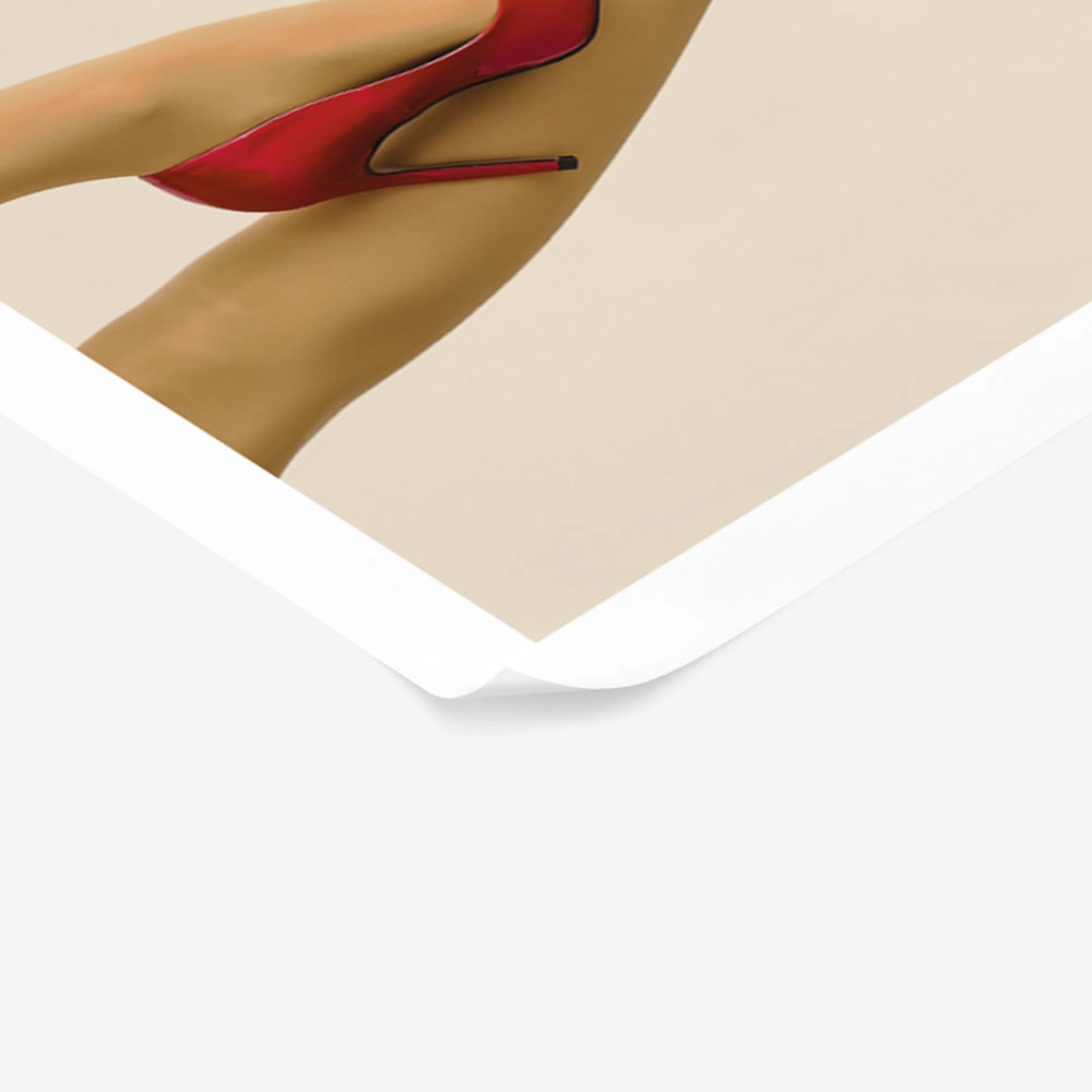 Πόστερ RETRO TRENDY LEGS COCKTAIL