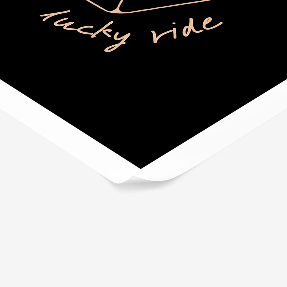 Πόστερ RETRO TRENDY LUCKY RIDE