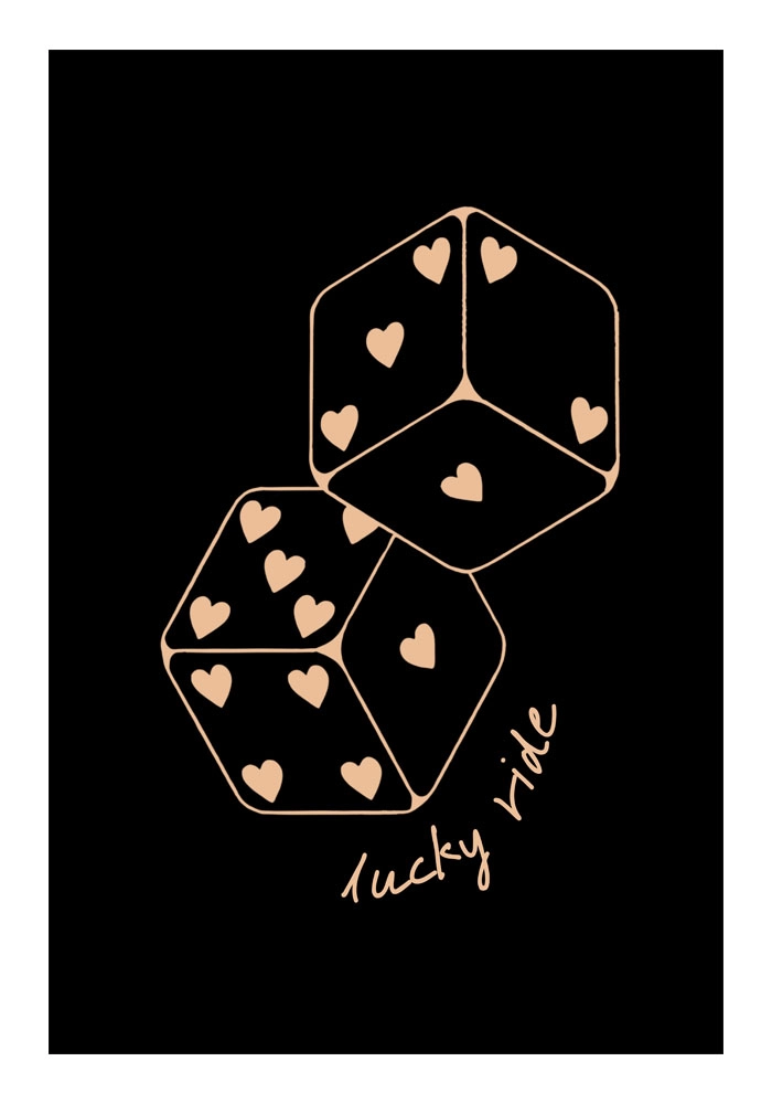 Πόστερ RETRO TRENDY LUCKY RIDE