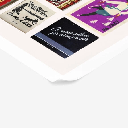 Πόστερ RETRO TRENDY MATCHES - Abstract - Αφηρημένα Sticky 2