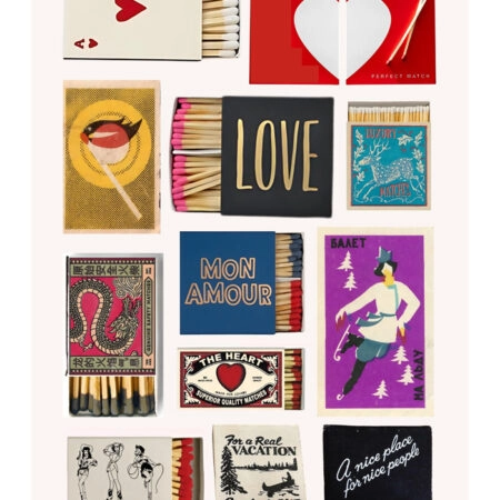 Πόστερ RETRO TRENDY MATCHES - Abstract - Αφηρημένα Sticky 3
