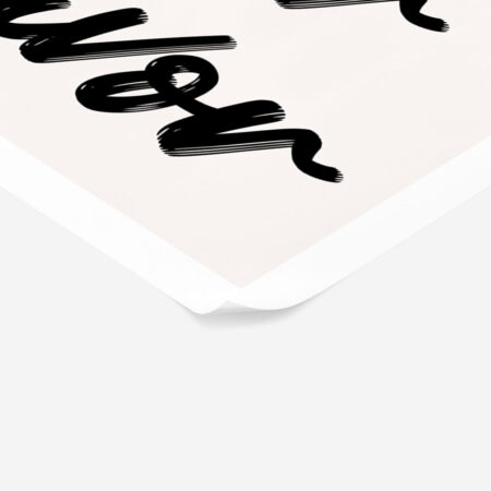 Πόστερ RETRO TRENDY MORE AMOR POR FAVOR - Φρασεις - Κείμενο Sticky 2