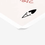 Πόστερ RETRO TRENDY NO RISK NO MAGIC