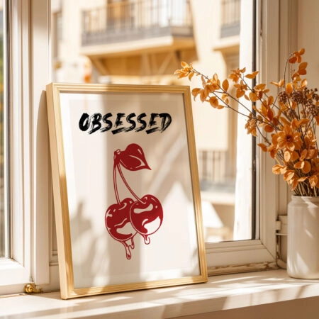 Πόστερ RETRO TRENDY OBSESSED