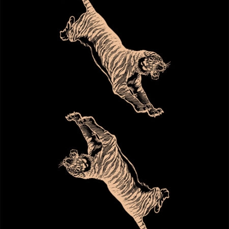 Πόστερ RETRO TRENDY TIGERS - Ζωα Sticky 3