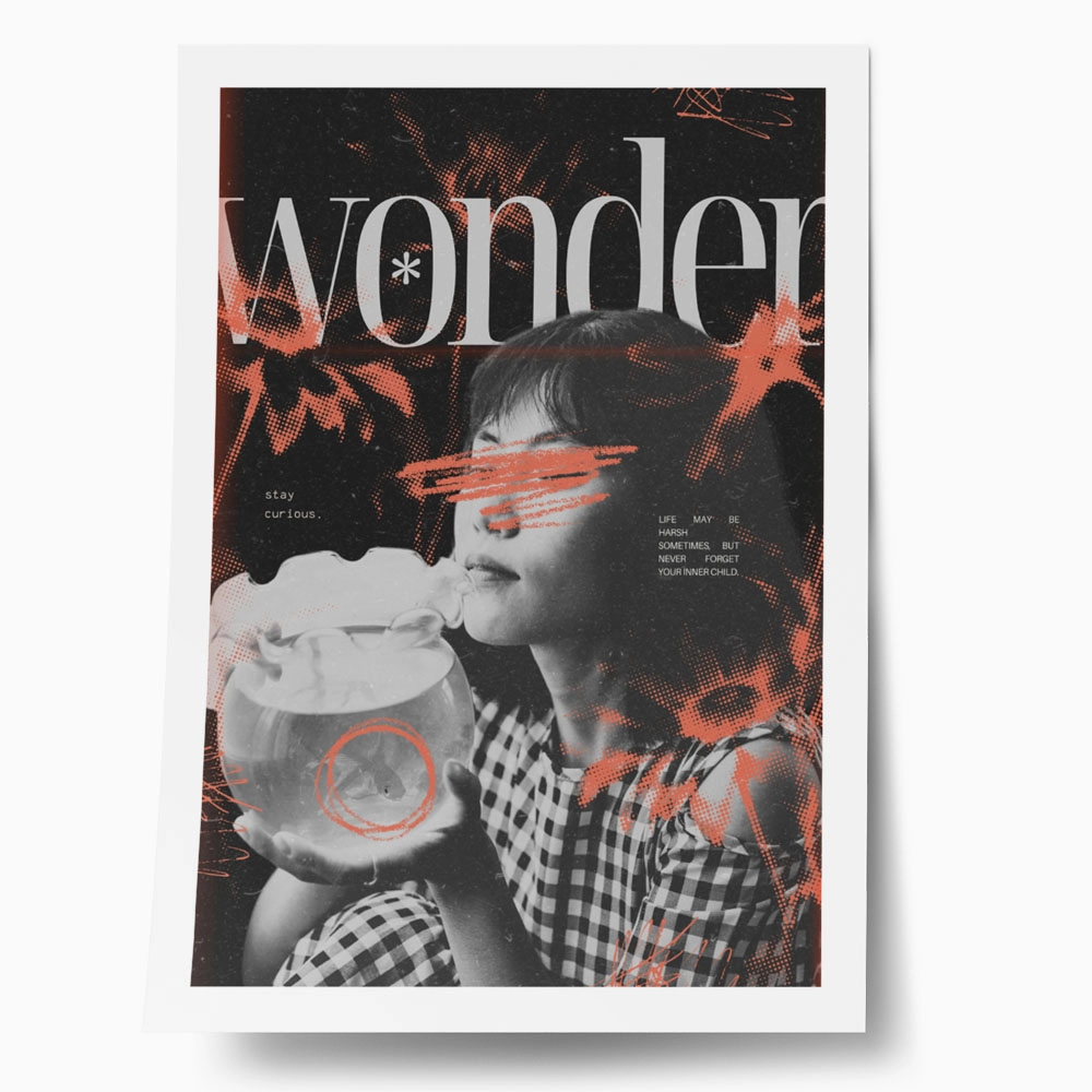 Πόστερ RETRO TRENDY WOMAN