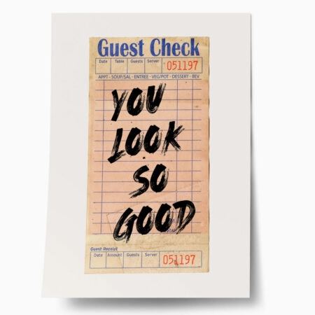 Πόστερ TRENDY YOU LOOK SO GOOD - Φρασεις - Κείμενο Sticky 1