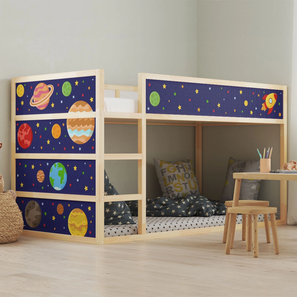 Αυτοκολλητα Επίπλων για Κρεβάτι KURA SPACE