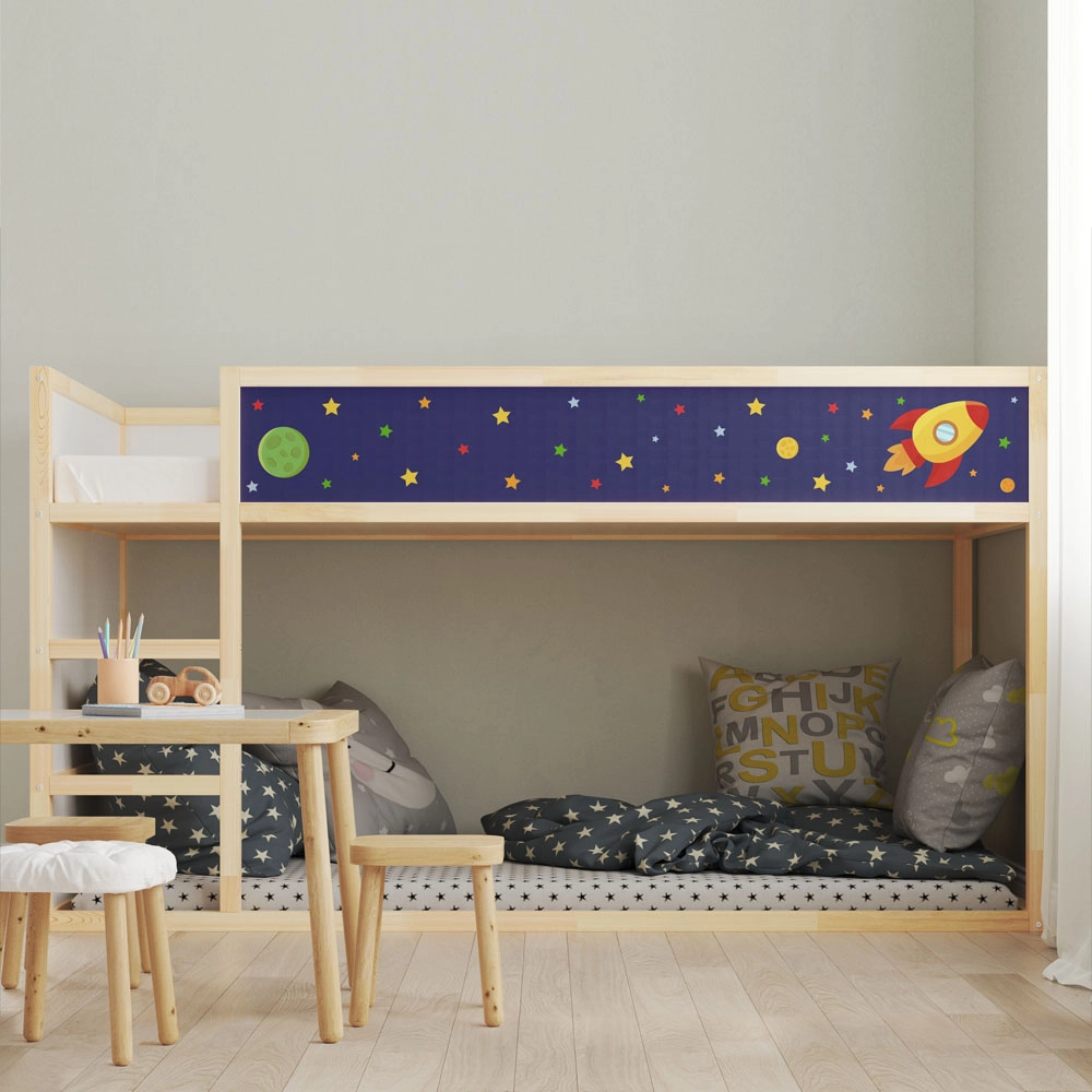 Αυτοκολλητα Επίπλων για Κρεβάτι KURA SPACE