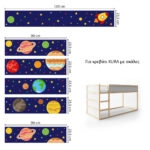 Αυτοκολλητα Επίπλων για Κρεβάτι KURA SPACE