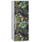 Αυτοκόλλητο ψυγείου TROPICAL JUNGLE FLORAL