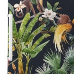 Αυτοκόλλητο ψυγείου TROPICAL JUNGLE FLORAL