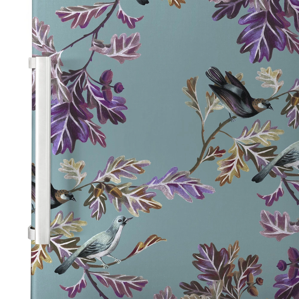 Αυτοκόλλητο ψυγείου VINTAGE BIRDS TREE