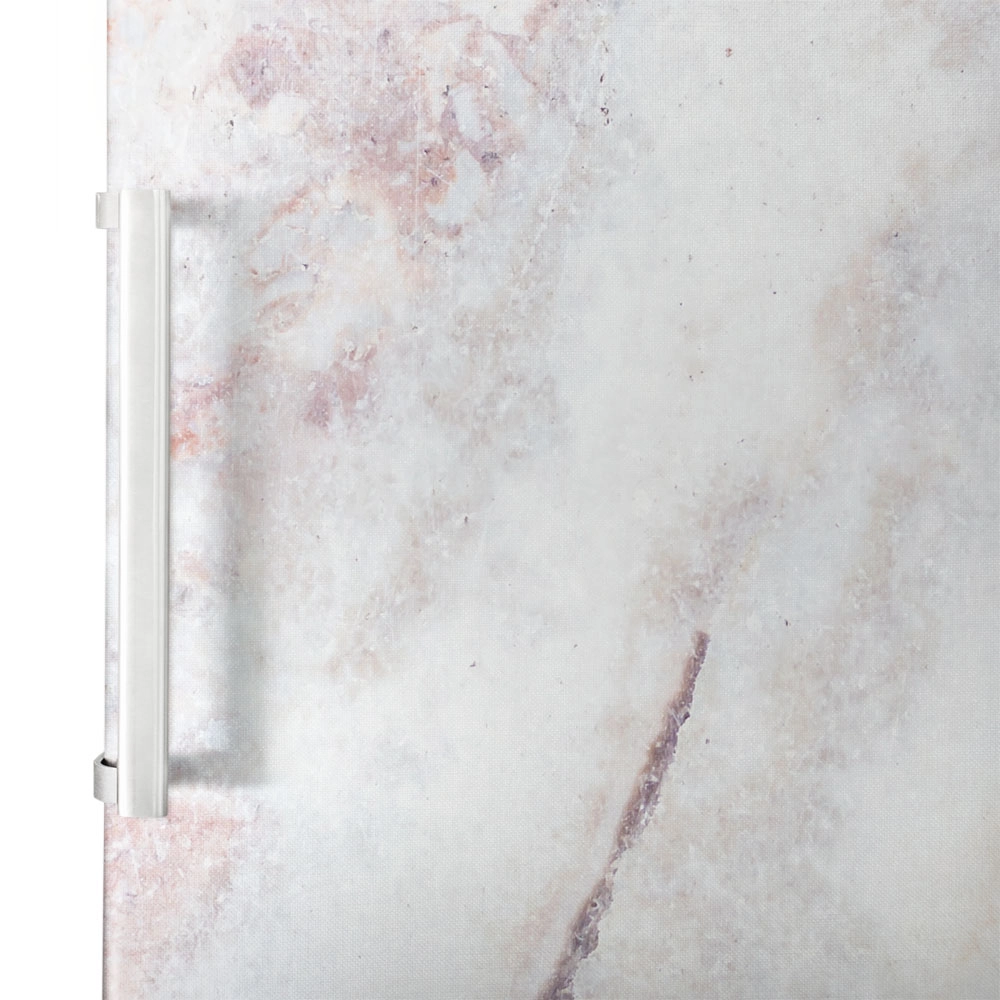 Αυτοκόλλητο ψυγείου WHITE AND PINK MARBLE