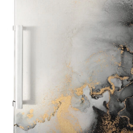 Αυτοκόλλητο ψυγείου WHITE BLACK GOLD MARBLE - Αλλα Sticky 1