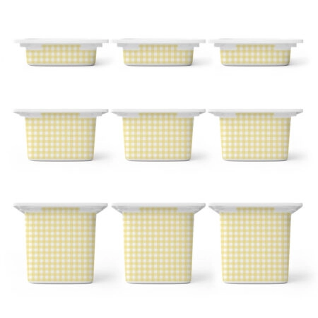 Αυτοκόλλητα για Κουτιά Αποθήκευσης Trofast YELLOW SQUARES - Αυτοκόλλητα για κουτιά IKEA TROFAST Sticky 1