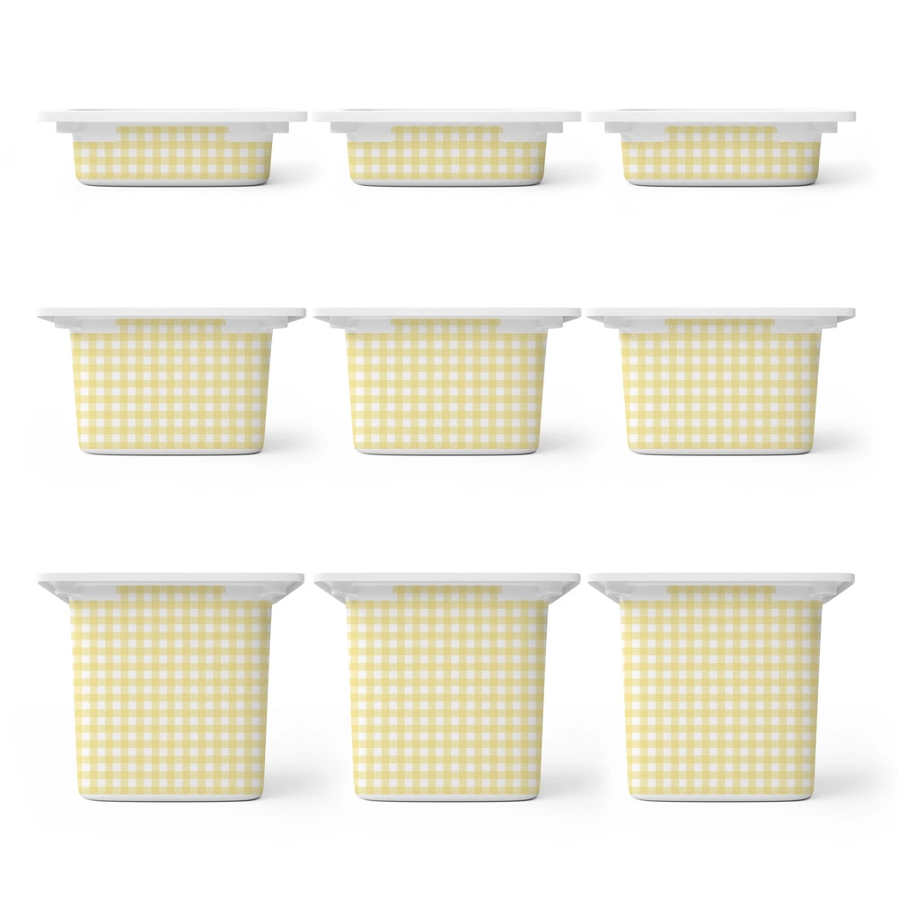 Αυτοκόλλητα για Κουτιά Αποθήκευσης Trofast YELLOW SQUARES