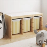 Αυτοκόλλητα για Κουτιά Αποθήκευσης Trofast YELLOW STRIPES