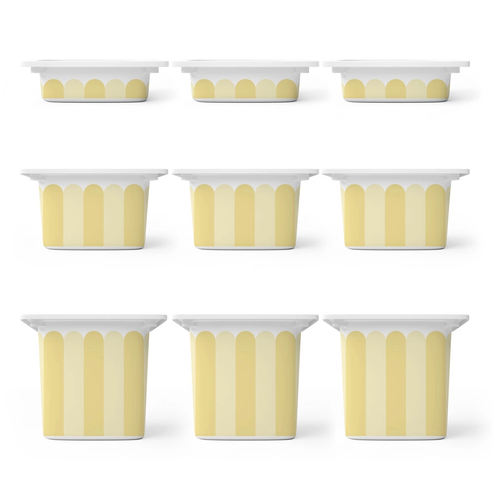 Αυτοκόλλητα για Κουτιά Αποθήκευσης Trofast YELLOW STRIPES