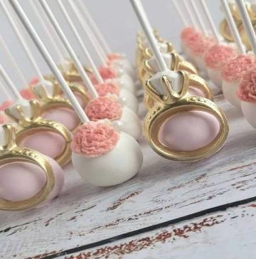 Cakepops για αρραβώνα