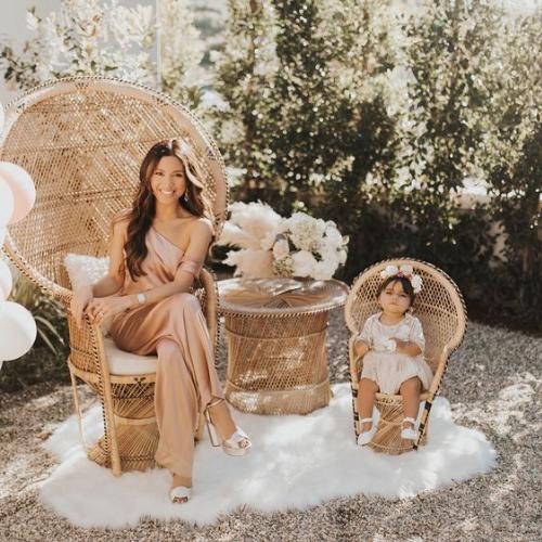 Jessi Mallay Baptism Boho