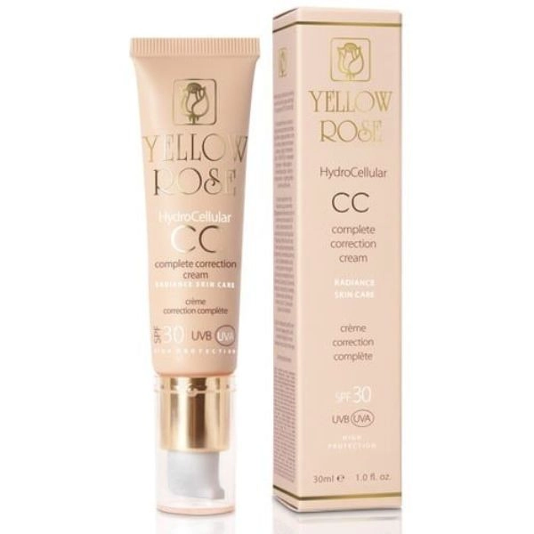 Yellow Rose Hydrocellular CC Cream SPF 30 (UVA/UVB) Nude (30ml)