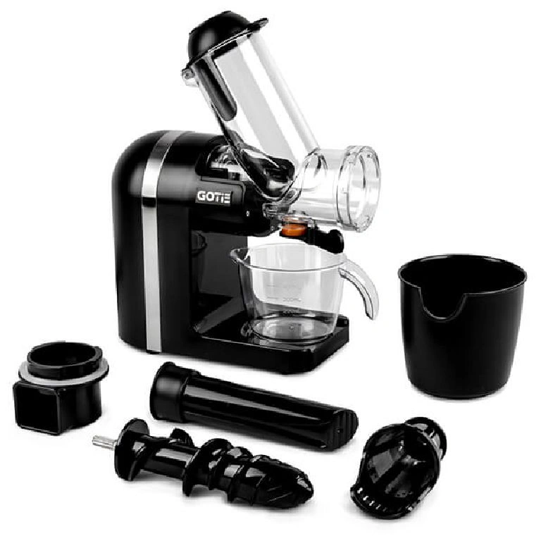 Αποχυμωτής Slowjuicer Gotie 200W (Μαύρο)