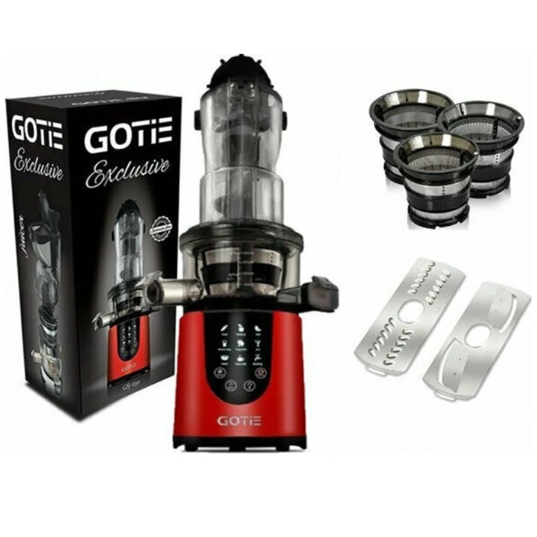 Αποχυμωτής Slowjuicer Gotie 200W (Κόκκινο)