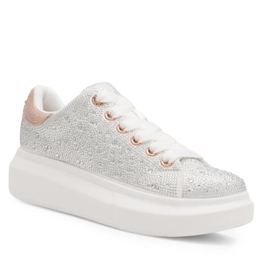 Nine West Sneakers για νύφες σε λευκό χρώμα