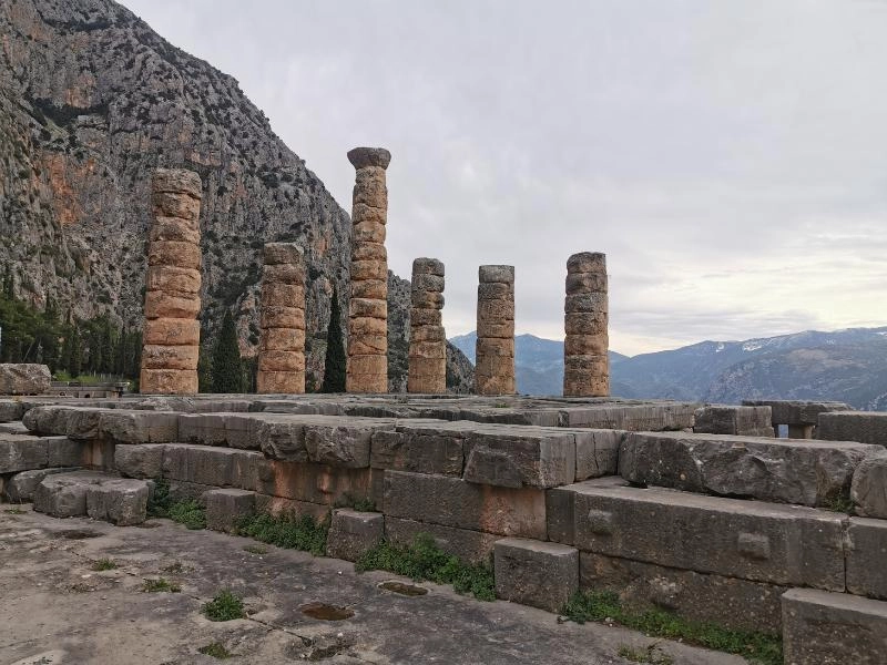 Ο Ναός του Απόλλωνα στους Δελφούς