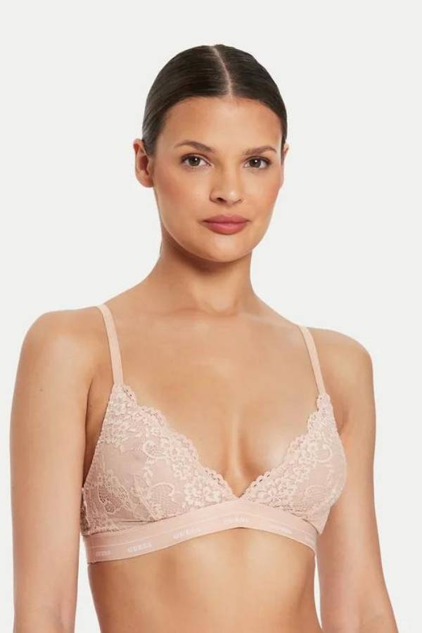 Guess Σουτιέν Bralette χωρίς Mπανέλα σε Μπέζ