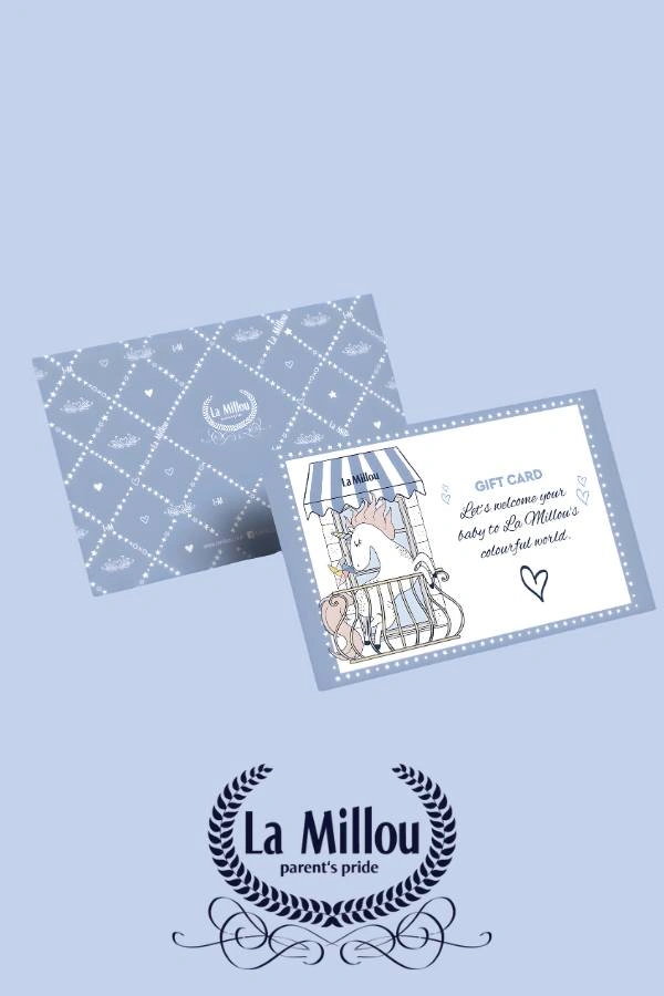 La Millou δωροκάρτα 150€ για βάπτιση και βρεφικά είδη