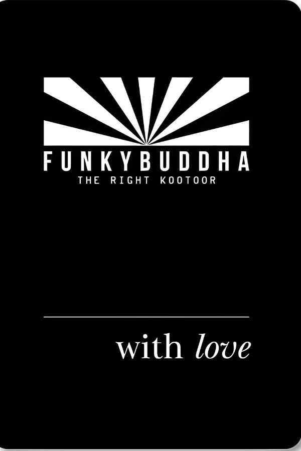 FunkyBuddha ηλεκτρονική δωροκάρτα with love