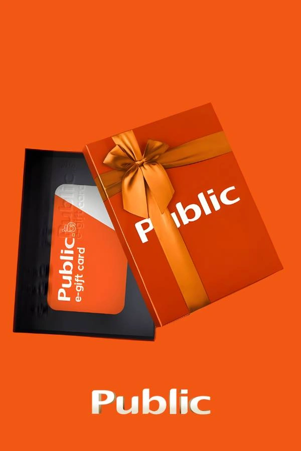 Public ηλεκτρονική δωροκάρτα για προιόντα τεχνολογίας