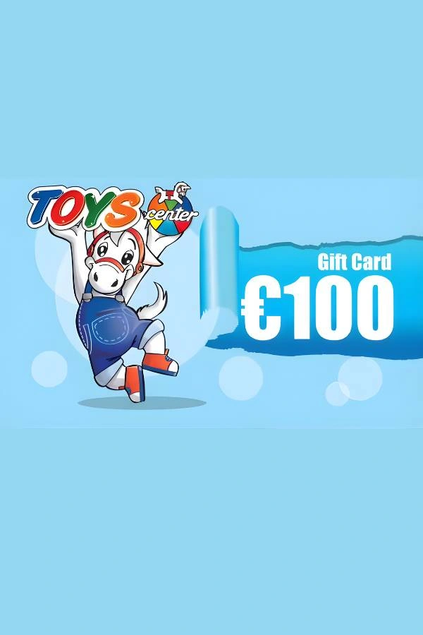 ToysCenter δωροκάρτα 100€ για παιδικά παιχνίδια