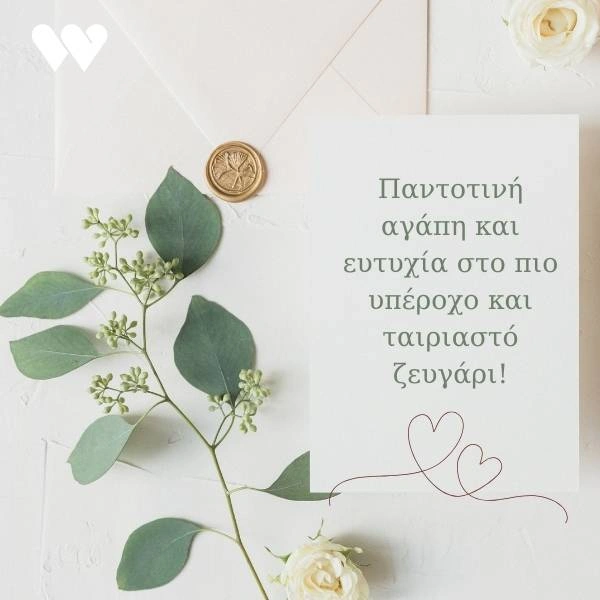 100+ πρωτότυπες ευχές για γάμο (Κατεβάστε Δωρεάν Κάρτες) 8 Ευχετήρια κάρτα γάμου με την ευχή για παντοτινή αγάπη και ευτυχία στο πιο υπέροχο και ταιριαστό ζευγάρι.
