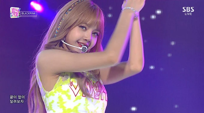 QOI: BlackPink ‘Forever Young’  Inkigayo Live Performance | Lisa