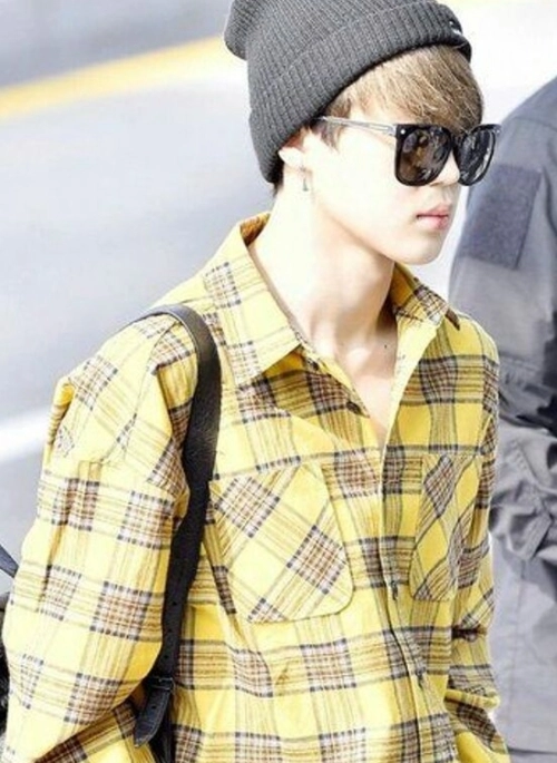 Yellow Plaid Shirt | Jimin – BTS