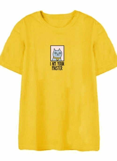 Yellow Cat I Am Your Master T-Shirt | Jin – BTS