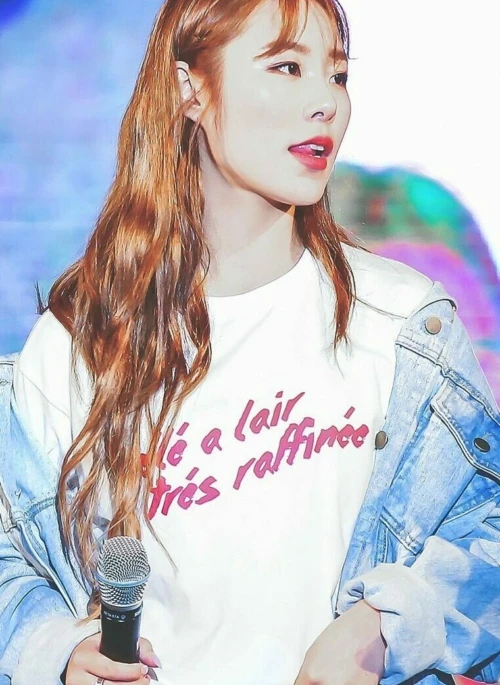 White French Phrase T-Shirt | Wheein – Mamamoo