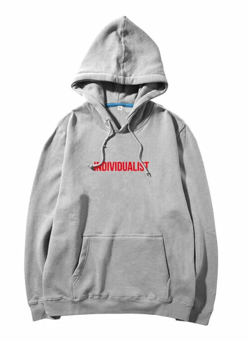 Grey Individualist Hoodie | Irene – Red Velvet