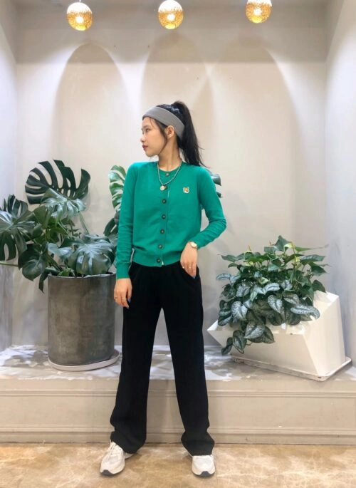 Green Fox Knit Cardigan | Jennie – BlackPink