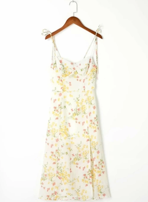 White Bustier Floral Dress | Rose – BlackPink