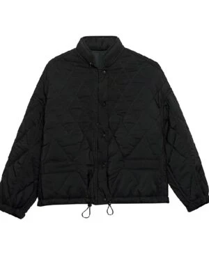 Black Foldable Hooded Jacket | Rocky - Astro